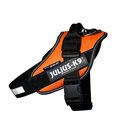 JULIUS IDC Powergeschirr, Größe: 2XL / 3, UV-Orange von JULIUS K-9