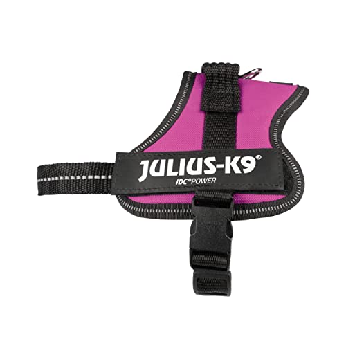 K9 Powergeschirr, Größe: XS/Mini-Mini, Dunkelpink von JULIUS K-9