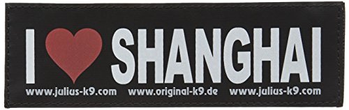 Julius-K9 162LR-BB1-37408 Klettaufschrift, HEXE, baby, schwarz von JULIUS K-9