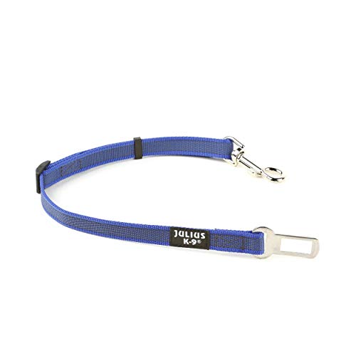 Julius-K9 16SGA-B-1 Color & Gray Sicherheitsgurt Adapter für Hunde, Größe: 1, blau-grau von JULIUS K-9