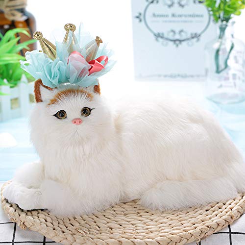 JULYKAI Crown Design Crown Cat Haarnadel, Hundehaarspange, Haarnadel Langlebige Katzenhaarspange Haarspange 12 * 9cm für Katzen Haustiere Welpen Hund von JULYKAI