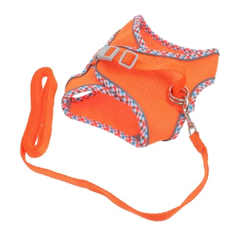 JUMPLAWN 1 Satz Hundegeschirr-Set Hundetrainingspads reflektierender Welpe Sieb leichtes hundegeschirr reflektierendes hundegeschirr laufweste Hundeweste Geschirr für kleine Hunde Polyester von JUMPLAWN