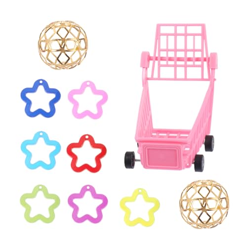 JUMPLAWN 10stücke Teiliges Interaktive Vogelspielzeuge Für Papageien Puzzle-Training Mit Einkaufswagen Für Geistige Und Bewegung Für Graupapageien Und Andere Vögel JUMPLAWN 10stücke Teiliges Interaktive Vogelspielzeuge Für Papageien Puzzle-Training Mit Einkaufswagen Für Geistige Und Bewegung Für Graupapageien Und Andere Vögel von JUMPLAWN
