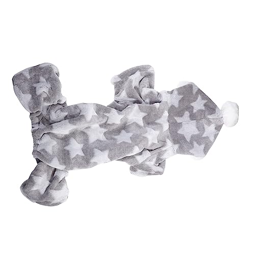 JUMPLAWN 1Stk Haustier-Pyjama hundemantel Dog Raincoat hundekleidung Pyjama for Dogs hundepulli hundejacke Winter Kostüme für Hunde Hunde-Pyjama entzückende Haustierkleidung Korallenvlies von JUMPLAWN