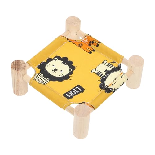 JUMPLAWN 1stück Robuste Hamster Hängematte Aus Baumwolle Abnehmbare Schlafmatte Für Meerschweinchen Und Andere Kleintiere Für Käfige Und Wohnräume Stilvolles Design Mit Niedlichem JUMPLAWN 1stück Robuste Hamster Hängematte Aus Baumwolle Abnehmbare Schlafmatte Für Meerschweinchen Und Andere Kleintiere Für Käfige Und Wohnräume Stilvolles Design Mit Niedlichem von JUMPLAWN