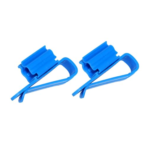 JUMPLAWN 2st Aquarium Befestigter Clip Blase Deckel Ventil Trockner Schlauchschelle Led-Beleuchtung Für Aquarien Bausatz Wasserschlauch Conditioner Zange Schwimmbad Klopfen Fischpumpe Blue von JUMPLAWN