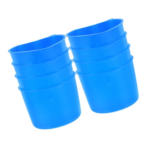 JUMPLAWN 8 Stück Teiliges Hängende Futter und Wasserschale für Kleine Kunststoffschalen für Füttern und Tränken JUMPLAWN 8 Stück Teiliges Hängende Futter und Wasserschale für Kleine Kunststoffschalen für Füttern und Tränken von JUMPLAWN
