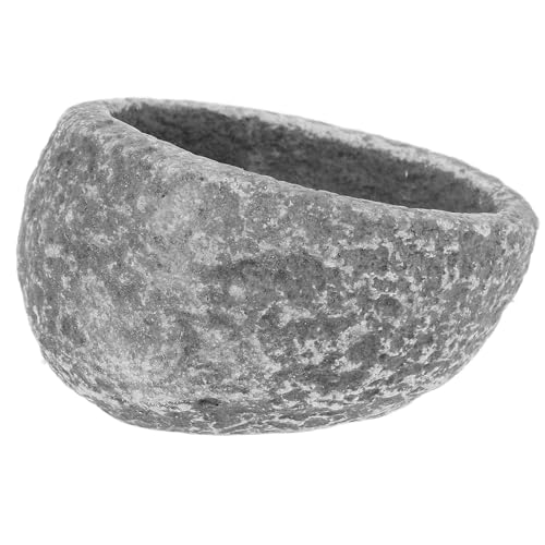 JUMPLAWN Reptilien-Futter Und Wasserschale Aus Strapazierfähigem Resin Ovaler Napf Für Eidechsen Bartagamen Und Schildkröten Praktisches Futter Und Wassergefäß Für Terrarien Und JUMPLAWN Reptilien-Futter Und Wasserschale Aus Strapazierfähigem Resin Ovaler Napf Für Eidechsen Bartagamen Und Schildkröten Praktisches Futter Und Wassergefäß Für Terrarien Und von JUMPLAWN