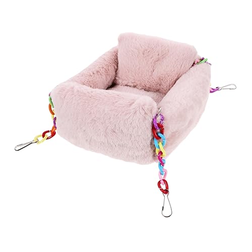 JUMPLAWN Hängematte für Hamster und Kleine Haustiere Bequemes Baumwollbett Kratzfest und Atmungsaktiv Versteck für Chinchillas und Meerschweinchen Perfektes Zubehör JUMPLAWN Hängematte für Hamster und Kleine Haustiere Bequemes Baumwollbett Kratzfest und Atmungsaktiv Versteck für Chinchillas und Meerschweinchen Perfektes Zubehör von JUMPLAWN