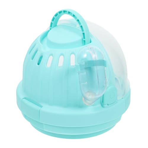 JUMPLAWN Hamster aus Käfig tragbarer Kleintiertransporter Cooler Hamster Bidet-Sprayer Flasche Hund Hasen transportbox Hamster transportbox Reisekäfig für Haustiere Heimtierbedarf pp Green von JUMPLAWN