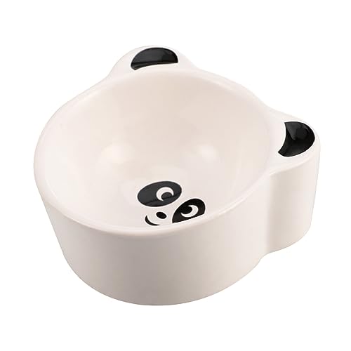 JUMPLAWN Kleintiere Keramik Cartoon Bowl Tiernahrungsbecken Hamster Futter Futter Schüssel von JUMPLAWN