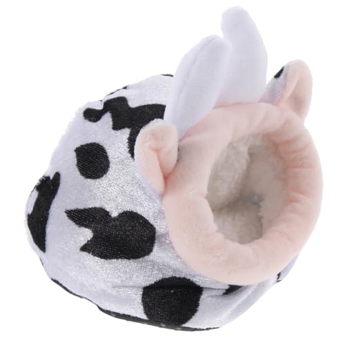 JUMPLAWN Kuschelnest Für Hamster Und Meerschweinchen Warmes Weiches Baumwollversteck Für Kleine Nager Zufällige Farbgebung Kleines Design Als Hamsterbett von JUMPLAWN