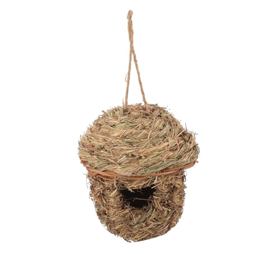 JUMPLAWN Vogelnest, Kolibri-, Strohgeflecht, Vogel-ruhehaus, Kolibri-Nest, Gewebtes von JUMPLAWN