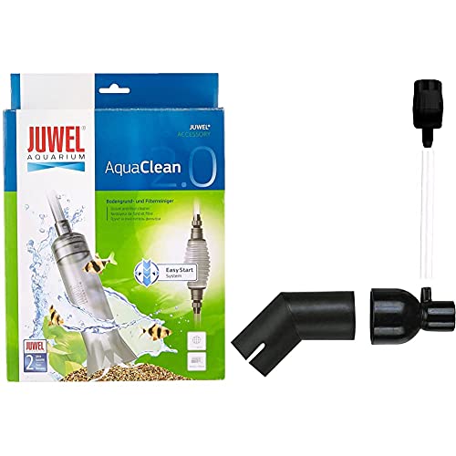 Juwel Aquarium 87022 AquaClean 2.0 - Bodengrund- und Filterreiniger, Einheitsgröße, transparent & 85145 OxyPlus O2 Diffusor von Juwel Aquarium