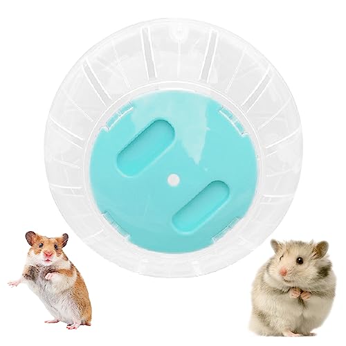 JVHLOV 14.5cm/5.71inch Leise Hamster Spielzeug Transparent, Hamster Run Ball, Laufkugel für Hamster & Mäuse, Nagerspielzeug zum Laufen, Kunststoff von JVHLOV
