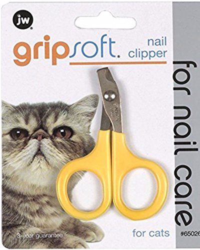 (12 Pack) PetMate JW Pet GripSoft Nail Scissors for Cats Small von JW