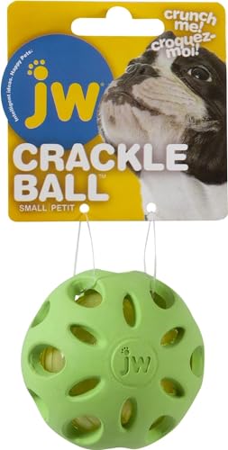 JW Crackle Heads Crackle Ball-Klein – 3 Stück von JW