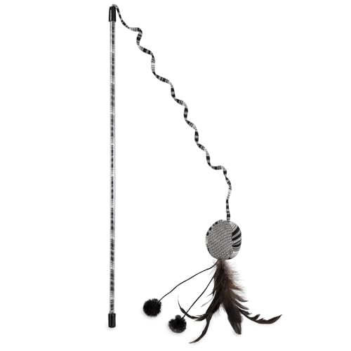 JW JW0471096 Cataction Ball with Wand, der Zauberstab, um Seine Katze zu besetzen von JW