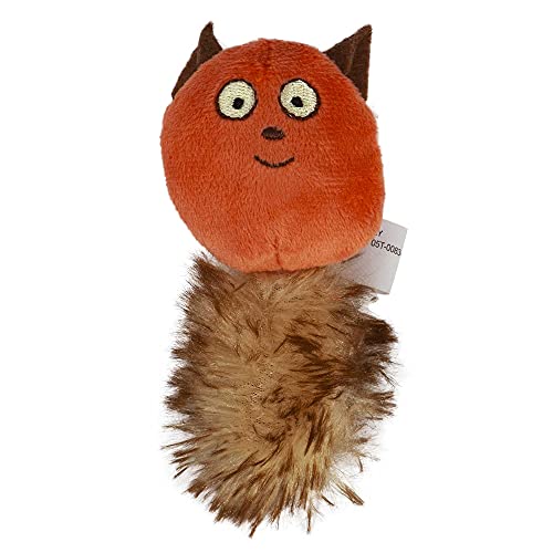 JW JW71084 Cataction Catnip Squirrel, Spielzeug mit Katzenminze, jagen und verfolgen von JW