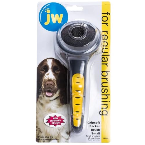 JW Pet Company GripSoft Slicker Brush Dog Brush, Small von JW