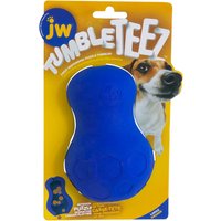 JW Tumble Teez Treat Toy - 1 Stück, Ø 8 cm - blau (Größe L) von JW