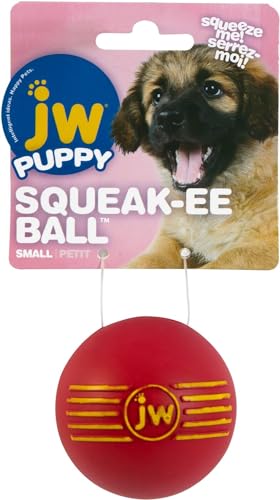 JW isqueak Ball for Fun Fetch and Interactive Play Small Dog Toy - 3 Pack von JW