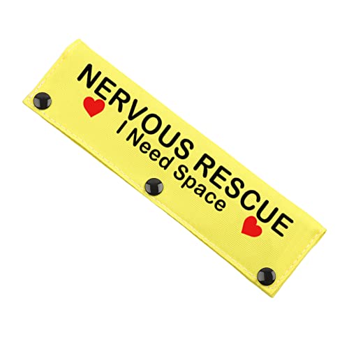 JXGZSO Epilepsie-Notfall-Hundeleine, Ärmel, medizinische Hundeleine, Epilepsie, medizinischer Notfall, Geschenk (N R I Need Space DLS) von JXGZSO