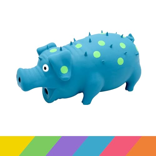 JYEVERC Squeaky Pig, Hundespielzeug Quietschendes Schwein, Hundespielzeug Quietschend Latex, Hund Kauen Spielzeug Welpen Spielzeug für Hund, Haustier Interaktives, Langlebiges von JYEVERC