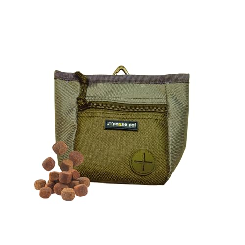 JYpawsie pal Leckerli-Tasche für Hundetraining mit Magnetverschluss, Leckerli-Tasche mit Metallclip, Hüftgurt, Bauchtasche für freihändiges Training und Kotbeutelhalter für Spaziergänge mit Haustieren von JYpawsie pal