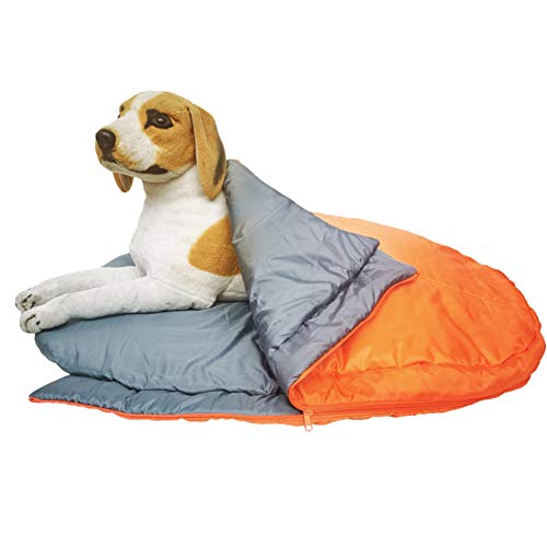 JZTRADE Hundebett Hundebetten Flauschiges Katzenbett Warmes Hundebett Luxus Hundebett Hundekomfortbett Hundehöhlenbett Outdoor Hundeschlafsack 2 von JZTRADE