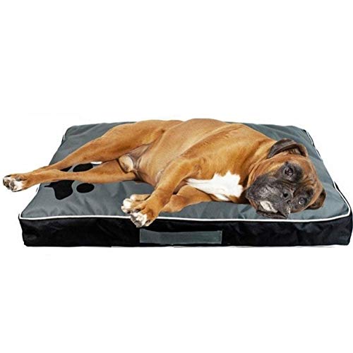 JZTRADE Hundedecke Kuscheldecke Hund Welpen Matten Weiches Tierarztbett Hundebett Zubehör Luxus Hundebett Hundebett klein Haustier-Auflage Welpenbett Black,XL von JZTRADE