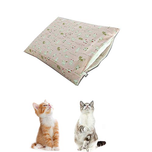 JZTRADE Hundedecken Katzendecke Hundekiste Bett Warme Hundedecke Luxus Hundebett Weiche Katze Mat Hundekiste Mat Hundebett Zubehör Flauschige Katze Mat pink2,l von JZTRADE