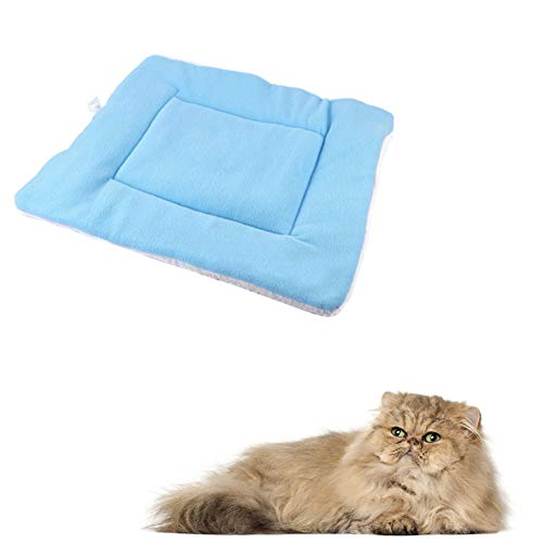 JZTRADE Katzendecke Hundedecken Welpendecken Hundedecken waschbar Hundekiste Bett Weiche Decke Hundebett Zubehör Haustierdecke Hundebettwäsche Katzendecke Blue,m von JZTRADE