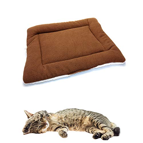 JZTRADE Katzendecke Hundedecken Welpendecken Hundedecken waschbar Hundekiste Bett Weiche Decke Hundebett Zubehör Haustierdecke Hundebettwäsche Katzendecke Brown,XL von JZTRADE