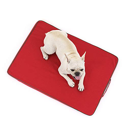 JZTRADE Kuscheldecke Hund Hundedecke Hundekiste Bett Waschbares Hundebett Weiches Tierarztbett Hundekomfortbett Hundebett Zubehör Hundebettwäsche red,m von JZTRADE