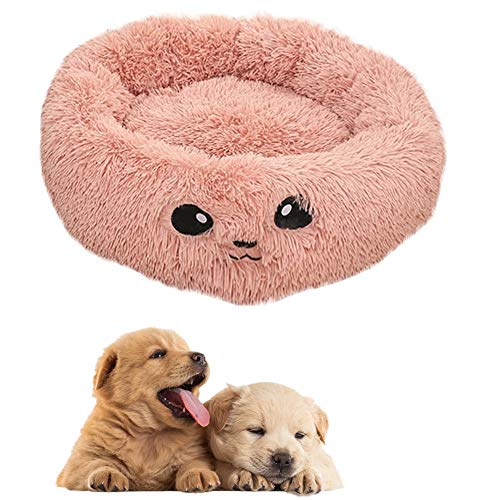 JZTRADE katzenbett hundebett Grosse Hunde Kätzchenbett Günstige Hundebetten Haustierbetten Für Hunde Haustiernest Kleines Katzenbett Hundekissen pink,l von JZTRADE