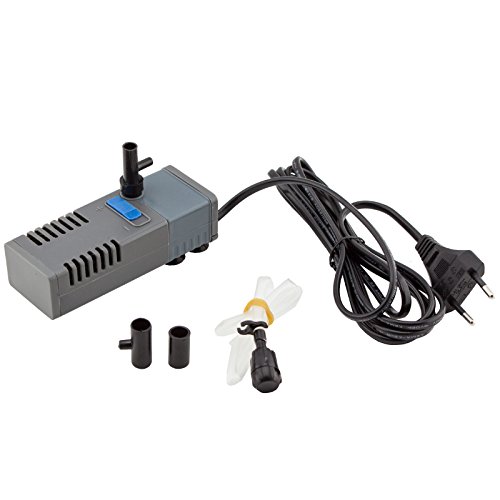 JAD SP-601F Aquarium Pumpe mit Filter/ Innenfilter mit Luftschlauch 200l/h / 6W / 70cm Förderhöhe von Jad