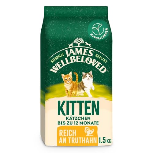 JAMES WELLBELOVED 1,5kg Katze Kitten Trockenfutter Truthahn JAMES WELLBELOVED 1,5kg Katze Kitten Trockenfutter Truthahn von James Wellbeloved