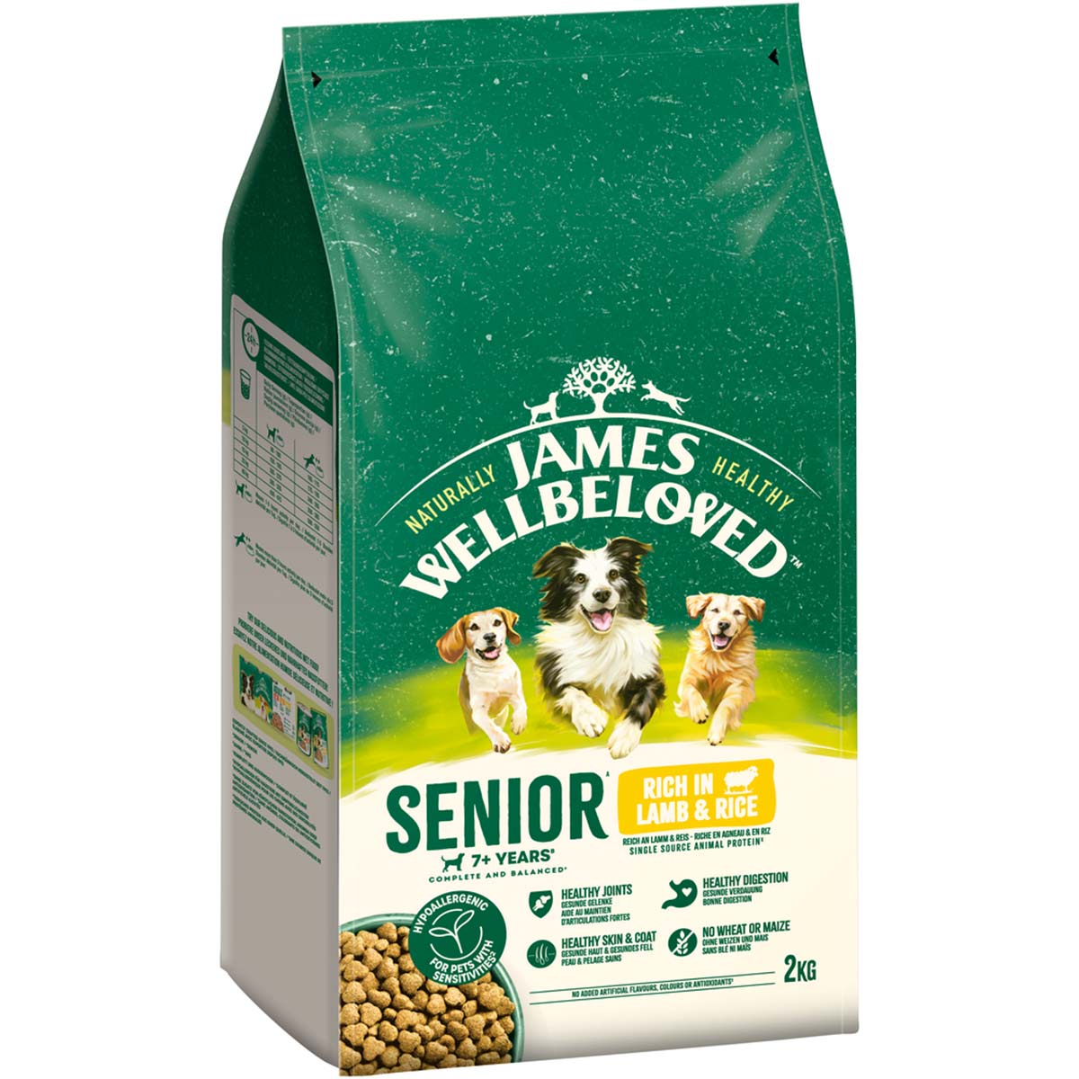 JAMES WELLBELOVED Senior Lamm & Reis 2 kg von James Wellbeloved