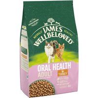 James Wellbeloved Adult Cat Oral Health Hypoallergenic Truthahn & Reis - 2 x 4 kg von James Wellbeloved