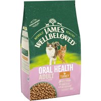 James Wellbeloved Adult Cat Oral Health Truthahn & Reis - 2 x 4 kg von James Wellbeloved