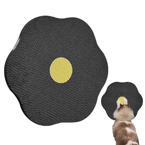 Katzenkratzmatte, Papp-Kratzpads abnehmbar mit Klebeband für Katzen, hochdichte Katzenkratzbedarf, multifunktionales Indoor-Haustier-Entspannungsspielzeug für Wand, Boden von Janurium