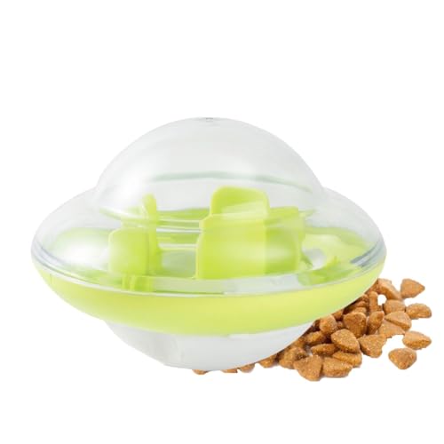 Slow Feeder Napf,Slow Feeder Katzennapf | Slow Feeding Ball Slow Feeder Dish | Haustierspielzeug, Hundefutter-Puzzle-Futterspender, Welpenspielzeug, interaktives Tierfuttertablett, Katzenfressnapf für von Janurium