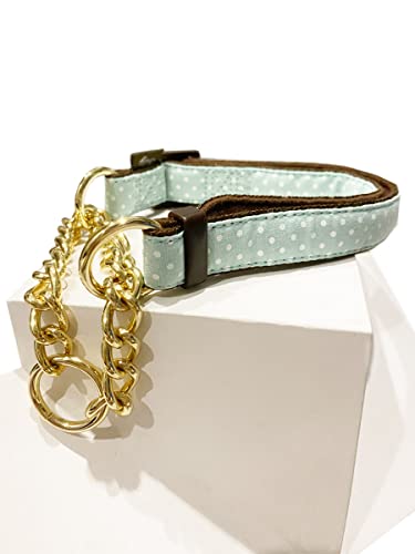 Japan Premium Pet Dämpfungshalsband mit vergoldeter Kette, Napoleon Empire Stil, Größe S (Choke Collar) von Japan Premium Pet