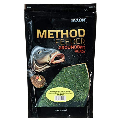 Jaxon Grundfutter Angelfutter Lockfutter Method Feeder Ready GROUNDBAIT 750g (Betain grünen/FM-ZR11) von Jaxon