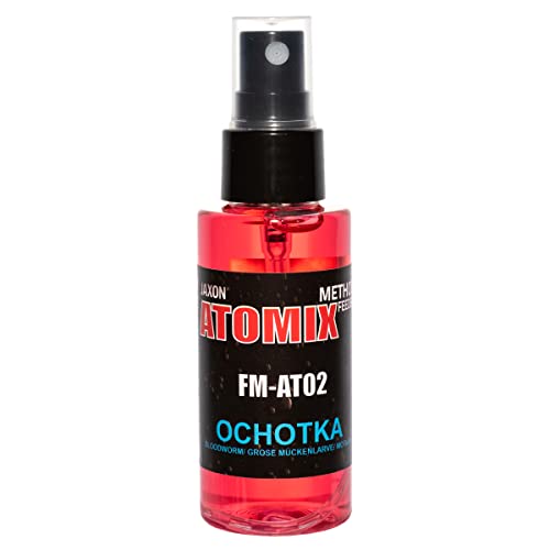 Method Feeder Spray Atomix Baitspray Intensiver Lockstoff Fischlockstoff Lockfutter Fischköder Zusatzspray Angelköder Süßwasser Geeignet für Karpfen, Karausche, Plötze etc 50g (Chironomus/FM-AT02) von Jaxon