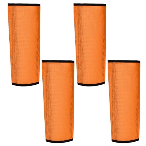 Zuverlässiges Netz für Pferde-Leggings, reduziert Gelenkreizungen, genießen Sie eine komfortable Fahrt (Orange) von Jayruit