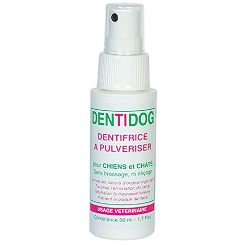 Jean Peau Dental-Reiniger Dentidog, 50 ml, Flüssig, Haustier-Zahnreiniger, Zahnreiniger, Geschmacklos, 13358009031 von Jean Peau