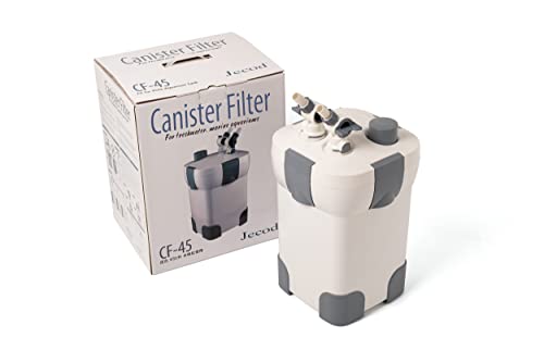 Jebao Kanister Externer Aquariumfilter mit Filtermedien (CF-45, 396GPH) von Jebao