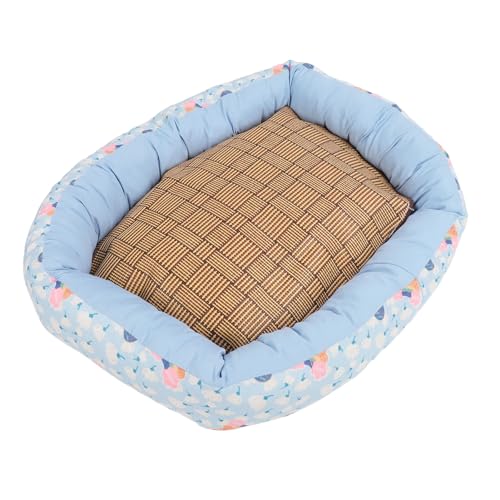 Jectse Bequemes Waschbares Hundebett, Premium-Stoff-Haustiersofa für Kleine Hunde und Katzen, Hundesofa, Geeignet für Alle Jahreszeiten, Multifunktional, mit Kühlmatte, Zum Schlafen und von Jectse